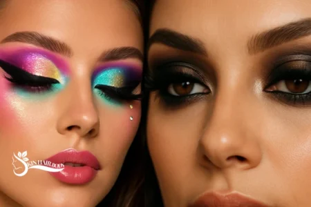 آموزش سایه چشم فانتزی و اسموکی ترندی